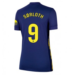 Atletico Madrid Alexander Sorloth #9 Bortatröja Dam 2025-26 Kortärmad